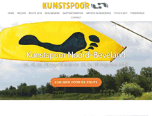 Tablet Screenshot of kunstspoor.nl